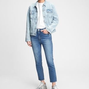 High Rise Vintage Slim Jeans